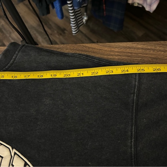 Y2K Oversize Black New York NYC Women’s Sweater Size L - Picture 7 of 10